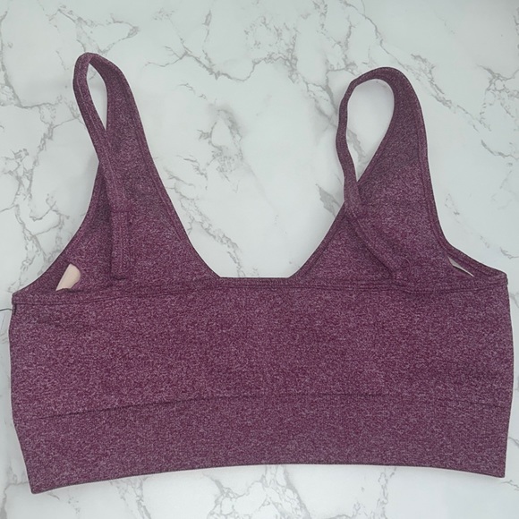 NWT Fashion Nova Plum Vital Goddess Sports Bra in Infinity Seamless - Picture 5 of 6